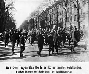 Loyal: Marching band in Berlin, 1919