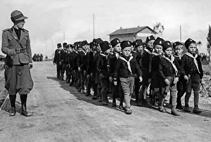 Balilla: Marching Exercise for Young Boys in Fascist Italy, 1933