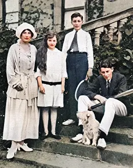 Bective: The Marchioness of Headfort and her children