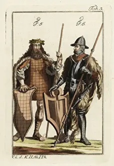 Gauntlets: Marcomanni and Quadi warriors