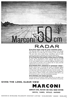 50cm: Marconi 50cm ATC Radar