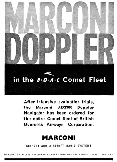 Boacs: Marconi AD2300 Doppler Navigator For BOAC's Comets