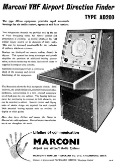 Finder: Marconi ATC AD200 VHF Direction Finder (VDF)