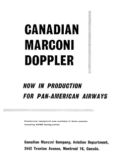 Doppler: Marconi Doppler