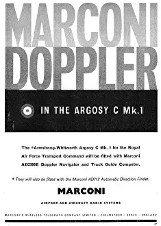 Wireless: Marconi Doppler AD2300B Navigation Specified For RAF Argosy