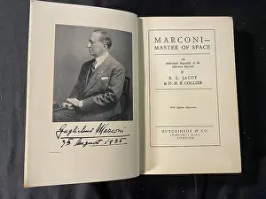 Authorised: Marconi - Master of Space, first edition biography