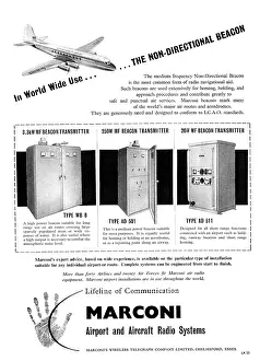 Transmitters: Marconi NDB Ground Transmitters WB8 AD501 AD511
