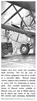 Aerodromes: Marconi Wireless & DF Apparatus For Aircraft & Aerodromes