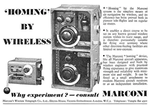 Homing: Marconi Wireless Homing For Aircraft