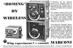 Homing: Marconi Wireless & Navigation Equipment - Homing By Wireless
