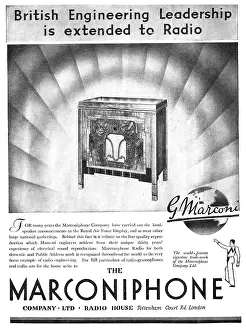 Misc: The Marconiphone Co - Radios & PA Loud Speaker Systems