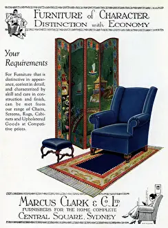 Furnishers: Marcus Clark & Co Advertisement