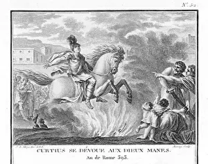 Chasm: Marcus Curtius sacrifices himself for Rome