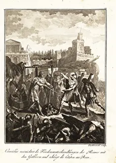 Lictor: Marcus Furius Camillus expelling the Gauls from