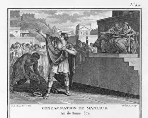 Patrician: Marcus Manlius Capitolinus condemned to death