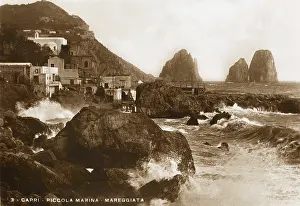 Mezzo: Mareggiata, Capri, Italy