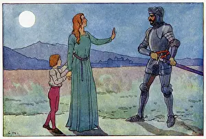 Pince: Margaret of Anjou asks a robber for mercy