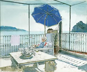 Goodall: Margaret ' Blue Umbrella