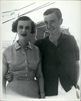Stavros: Margaret Campbell, Duchess of Argyll, and son Brian
