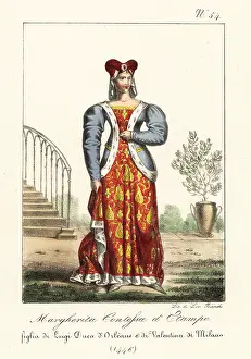 Fille: Margaret, Countess of Vertus and Etampes, 1446