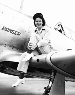 Fliers: Margaret (Mickey) McGrath, former WASP sitting