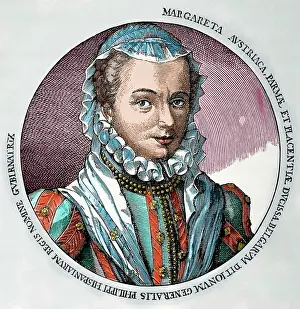Habsburg: Margaret of Parma (1522-1586). Governor of the Netherlands f
