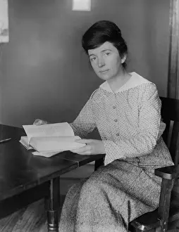 Contraception: Margaret Sanger outside her birth control clinic
