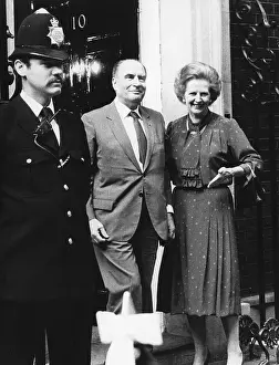 Thatcher: Margaret Thatcher and Francois Mitterand