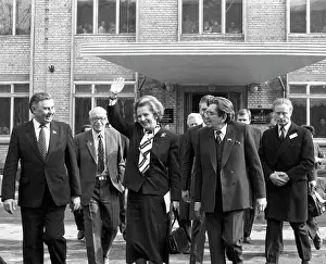 File: Margaret Thatcher in Moscow, Soviet Union, 1987