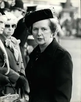 Bader: Margaret Thatcher at service for Sir Douglas Bader