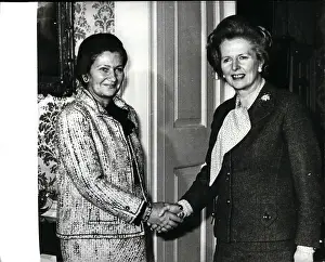 Hailsham: Margaret Thatcher and Simone Veil