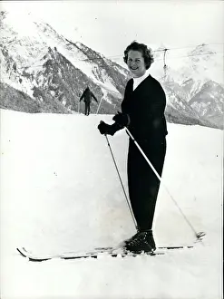 Scholarship: Margaret Thatcher skiing in Switzerland