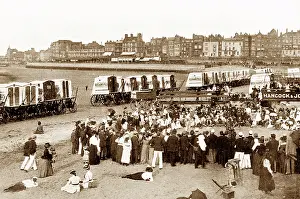Pierrots: Margate Beach early 1900s