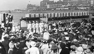 Pierrots: Margate Beach early 1900s