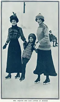Lytton: Margot Asquith & Lady Lytton at Murren