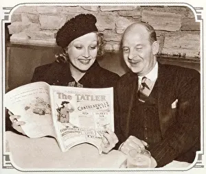 Mathews: Margot Graham reading The Tatler