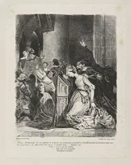 Marguerite: Marguerite at the church