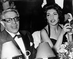Billionaire: Maria Callas, opera singer, and Aristotle Onassis