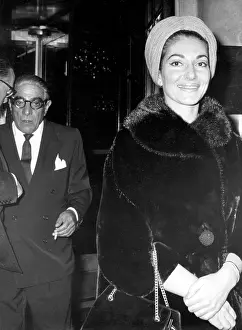 Callas: Maria Callas, opera singer, and Aristotle Onassis
