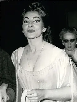 Representations: Maria Callas, opera singer, in Paris