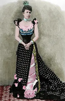 Habsburg: Maria Christina of Austria (1858-1929). Queen of Spain. Seco