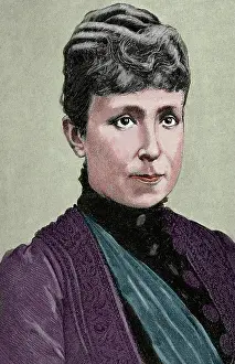 Habsburg: Maria Christina of Austria (1858-1929). Queen of Spain. Seco