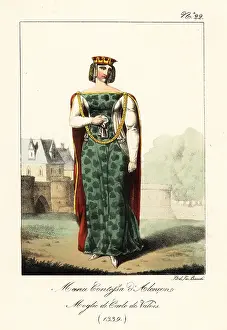 Lorenzo Bianchi: Maria, Countess of Alencon, 1339