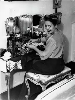 Evita: Maria Eva Duarte de Peron at her dressing table