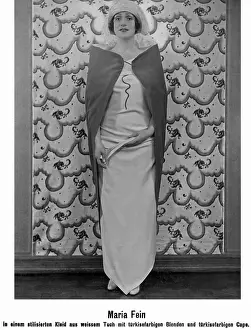 Turquoise: Maria Fein, 1923