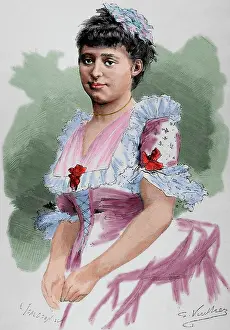 Artistica: Maria Heilbronn (19th century). French comic opera singer. E