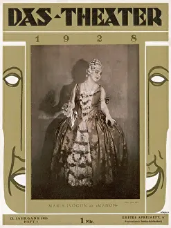 Manon: Maria Ivogun, as Manon