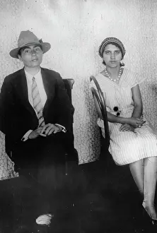 Adelina: Maria Manuele Perez (left) - the husband