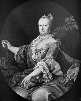 1780: Maria Theresa (1717 - 1780), the only female ruler