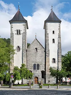 Vestland: Mariakirken, Bergen, Norway